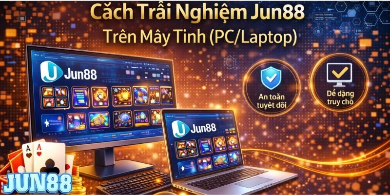 Tải App Jun88 4 Cách chơi trải nghiệm jun88 trên PC/Laptop giải trí